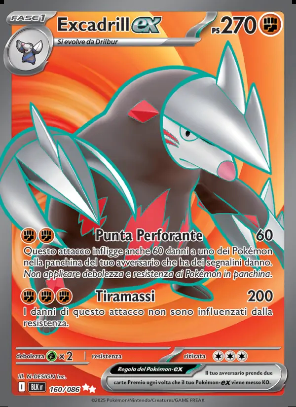 Image of the card Excadrill-ex