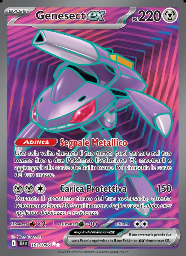Image of the card Genesect-ex