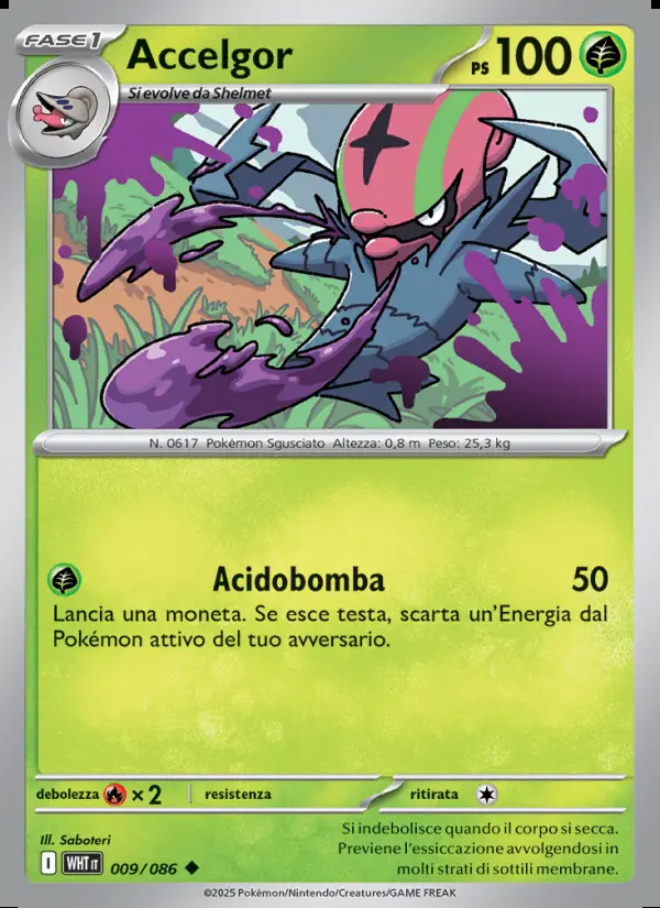 Image of the card Accelgor