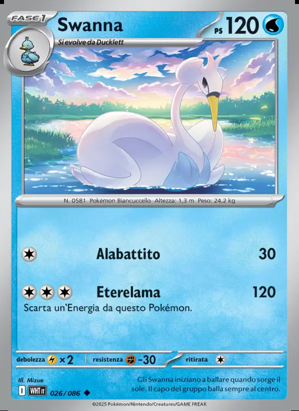 Image of the card Swanna