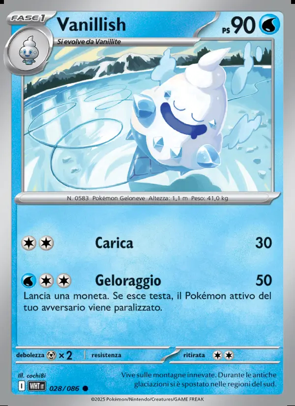 Image of the card Vanillish