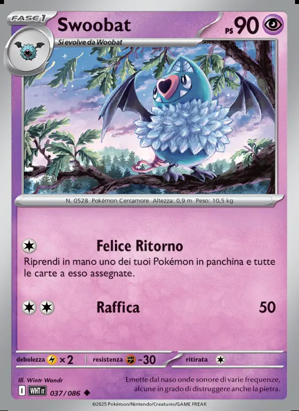 Image of the card Swoobat