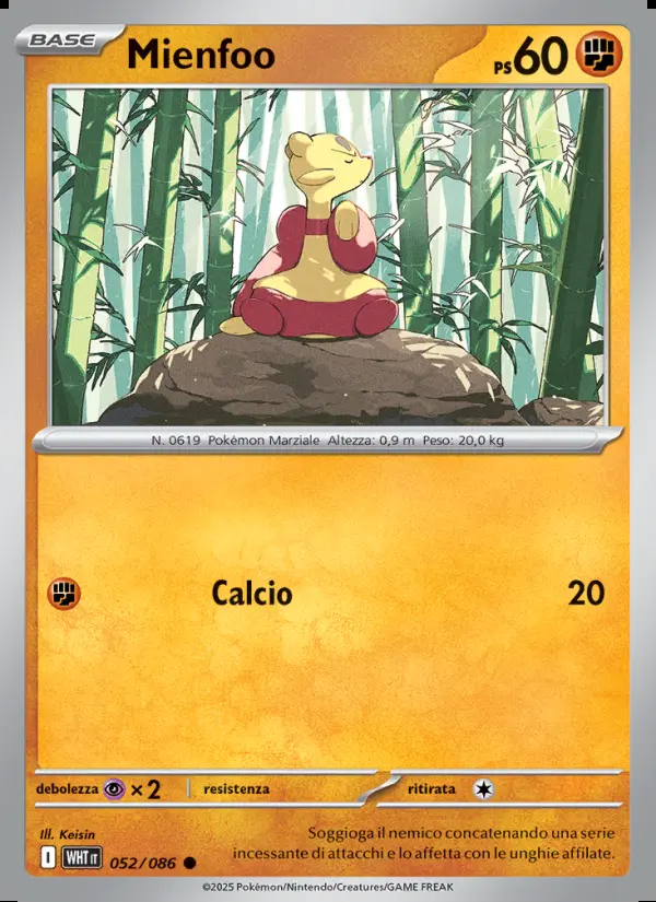 Image of the card Mienfoo