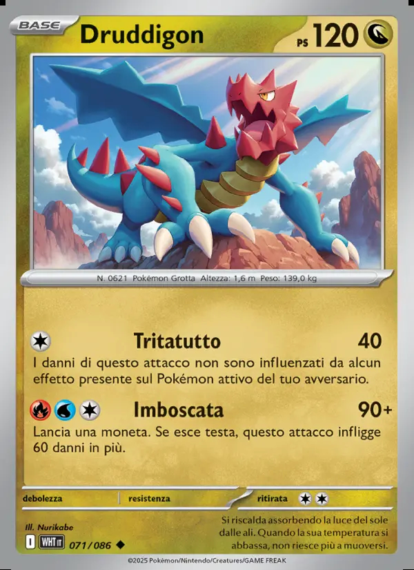 Image of the card Druddigon