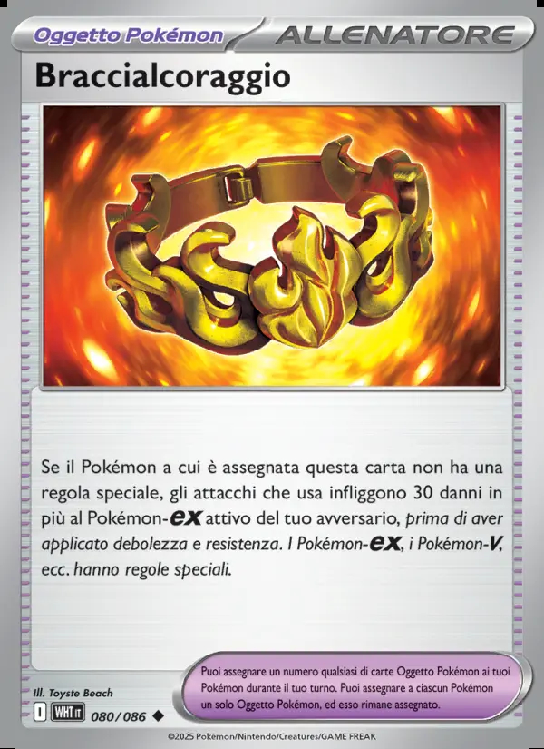 Image of the card Braccialcoraggio