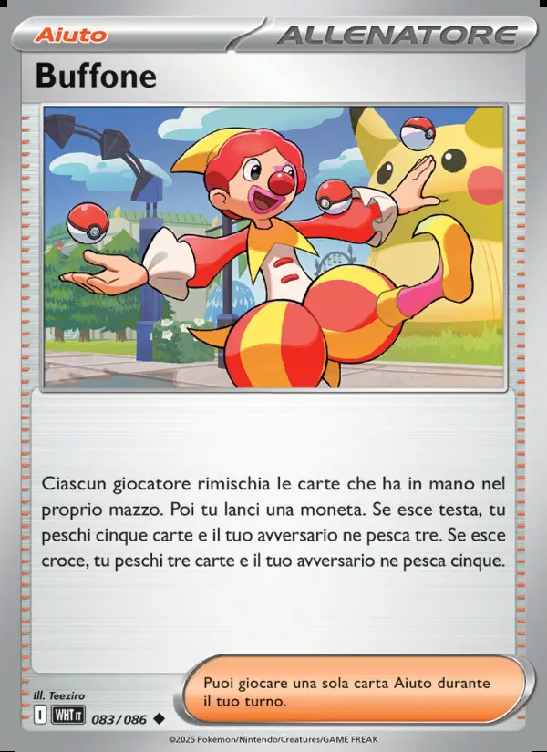 Image of the card Buffone