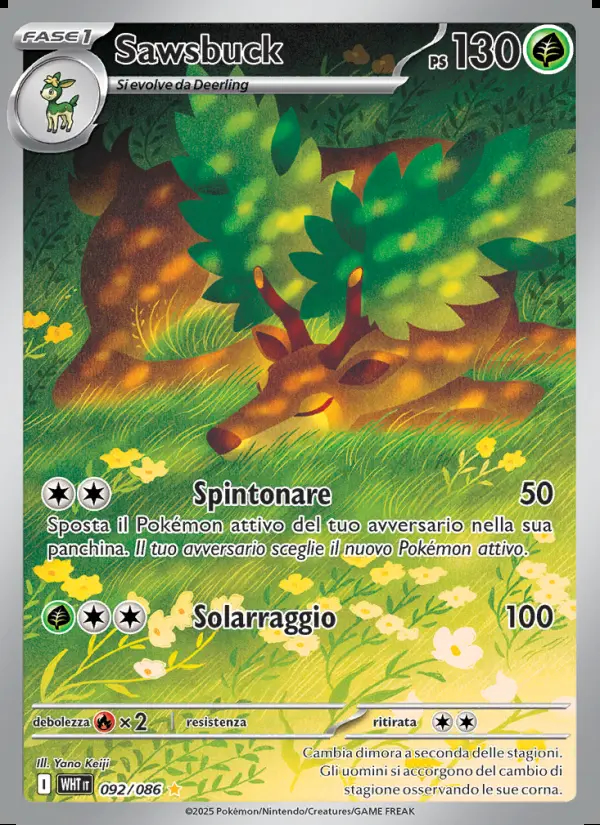 Image of the card Sawsbuck