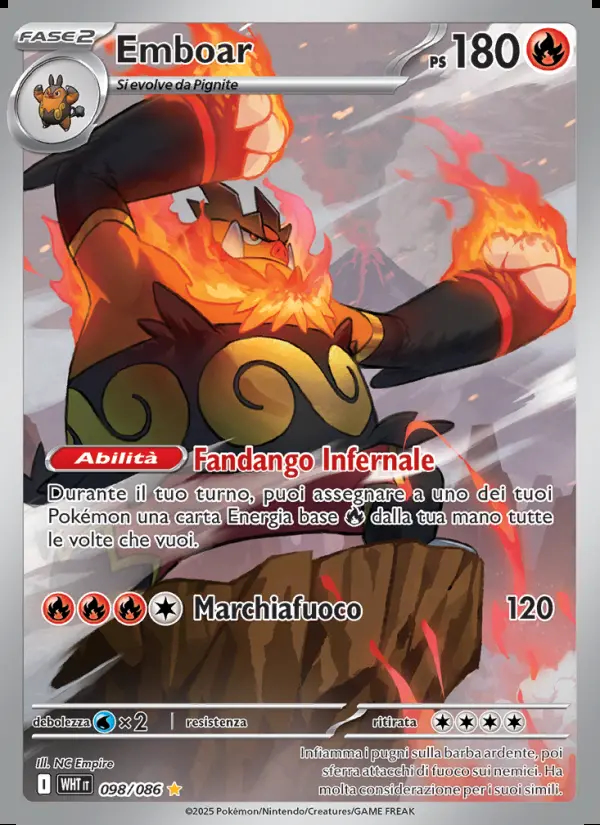 Image of the card Emboar