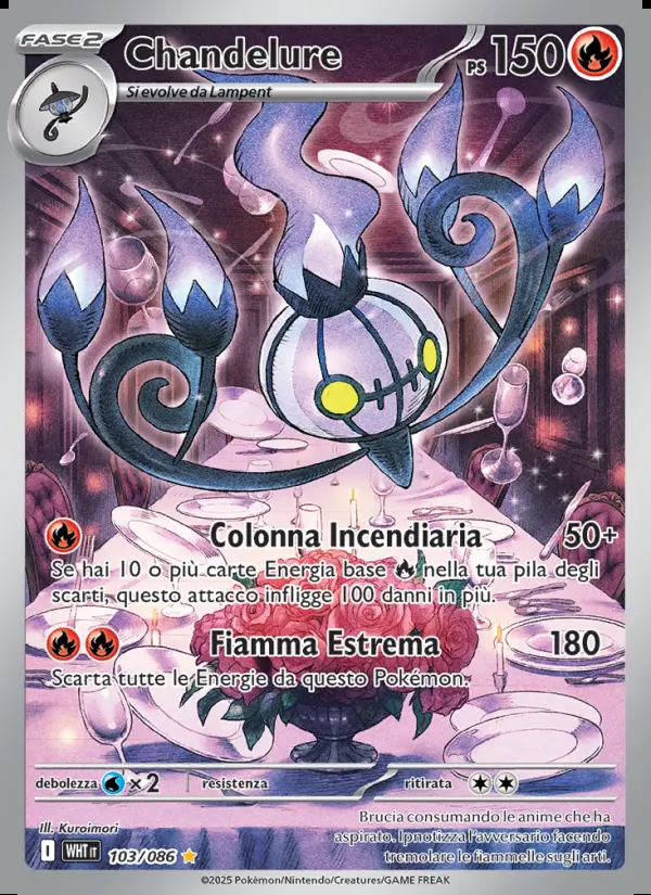 Image of the card Chandelure