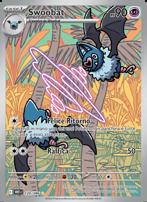 Image of the card Swoobat