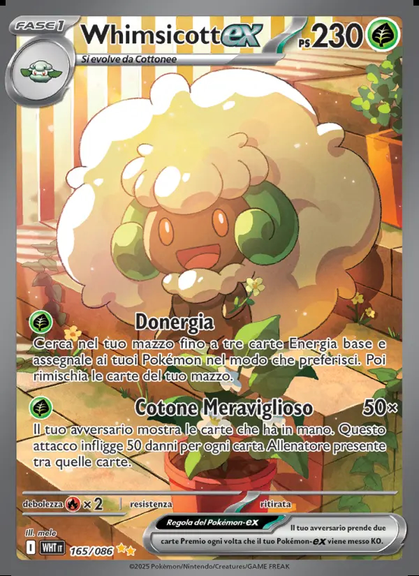 Image of the card Whimsicott-ex