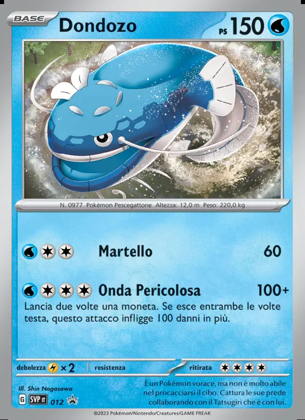 Image of the card Dondozo