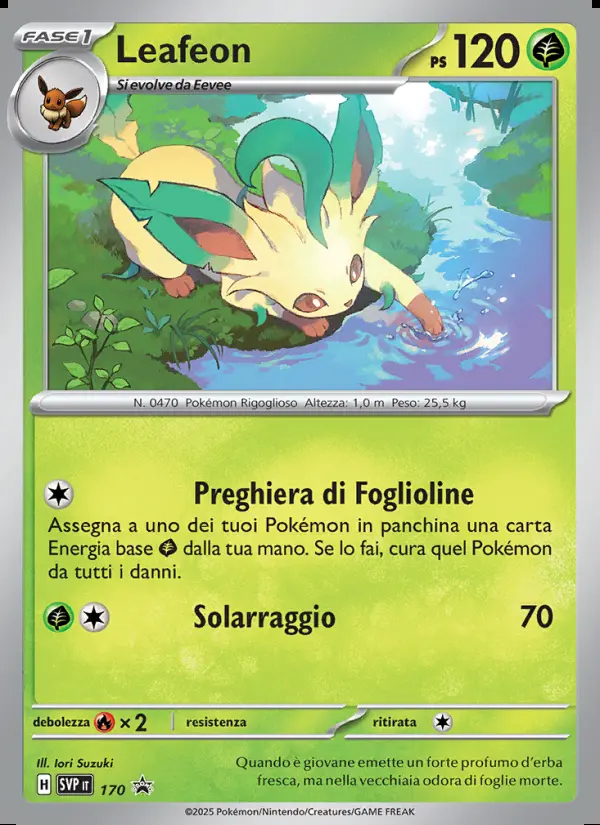 Image of the card Leafeon