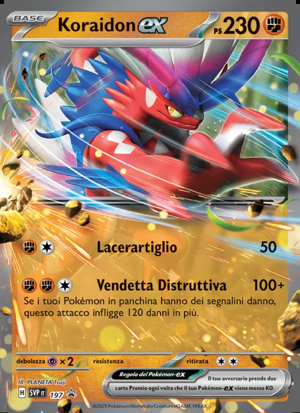 Image of the card Koraidon-ex