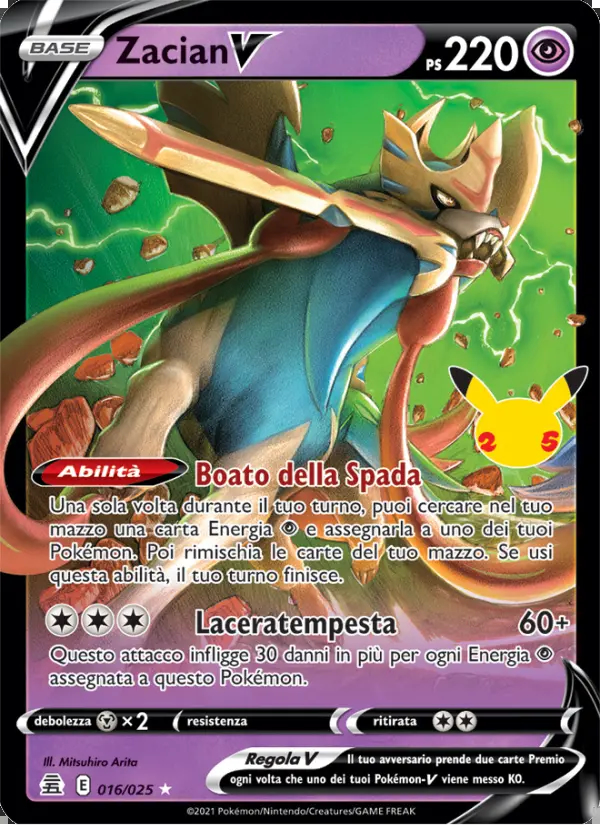 Image of the card Zacian V