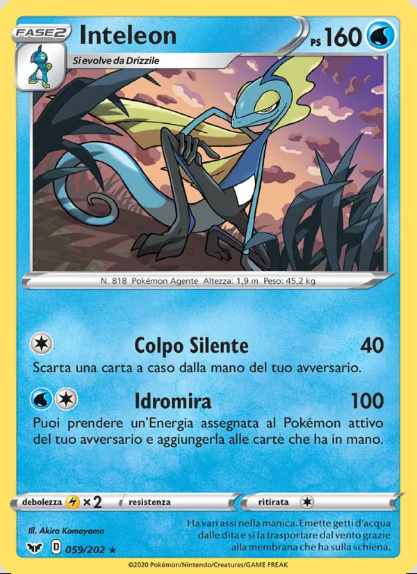 Image of the card Inteleon