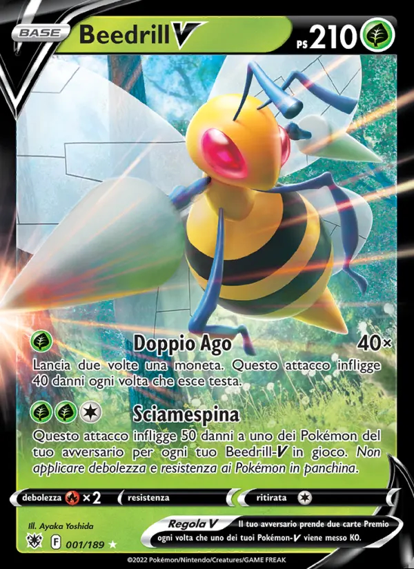 Image of the card Beedrill V