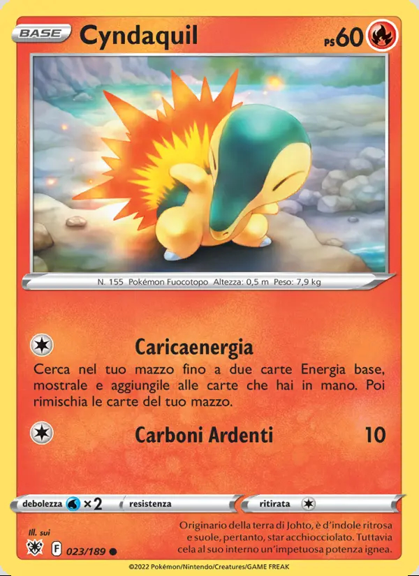 Image of the card Cyndaquil