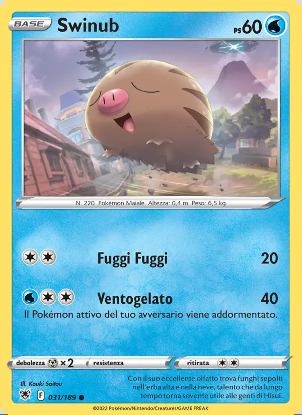 Image of the card Swinub