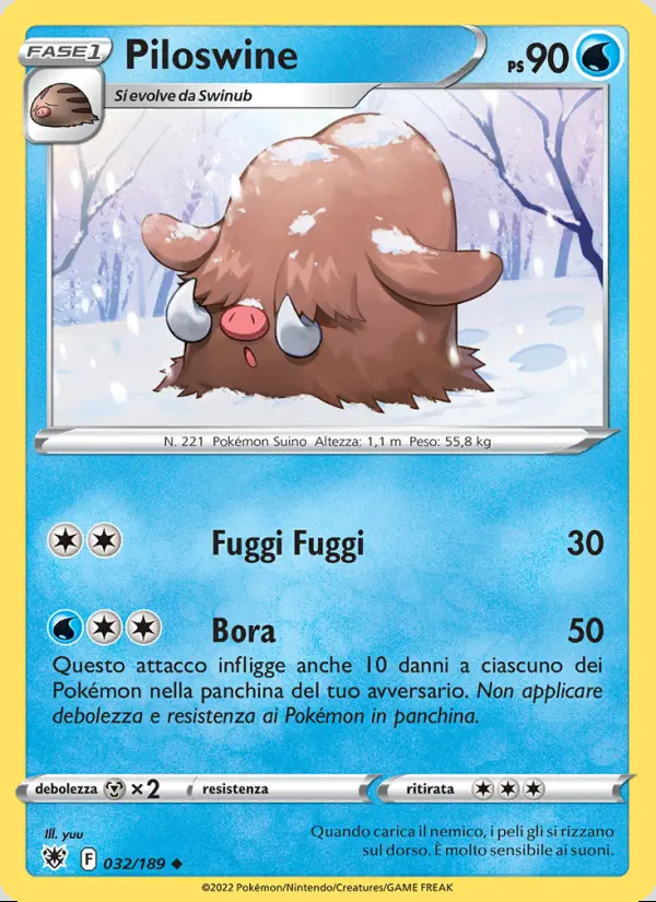 Image of the card Piloswine