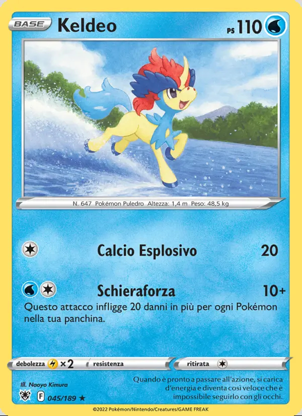 Image of the card Keldeo