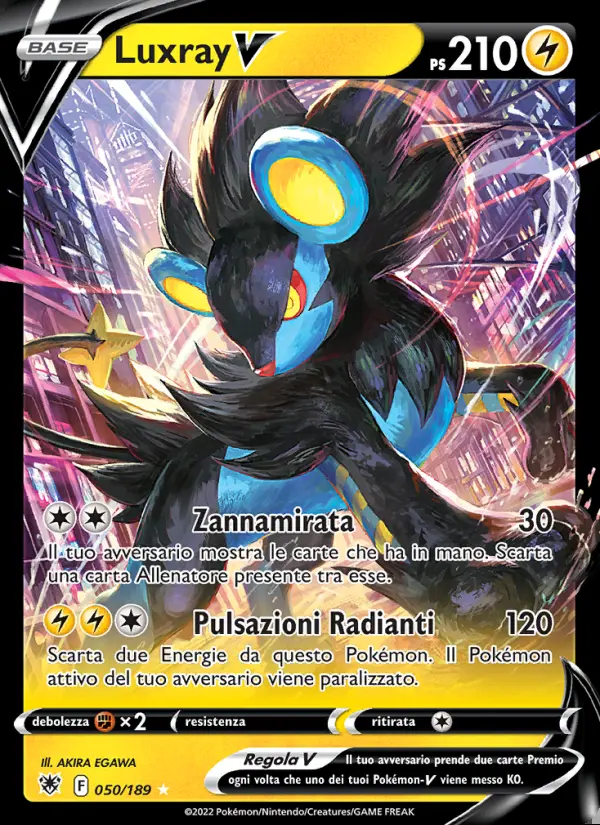 Image of the card Luxray V