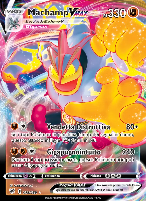Image of the card Machamp VMAX