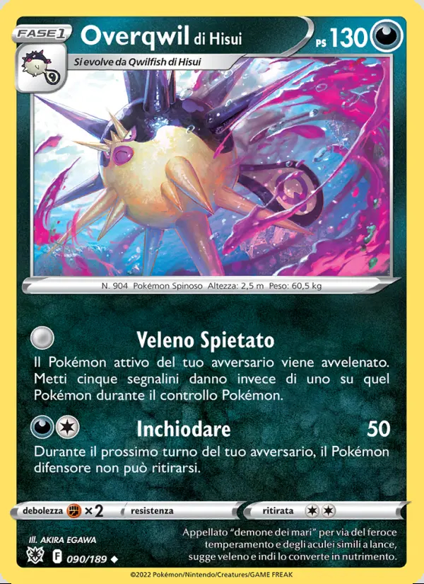 Image of the card Overqwil di Hisui