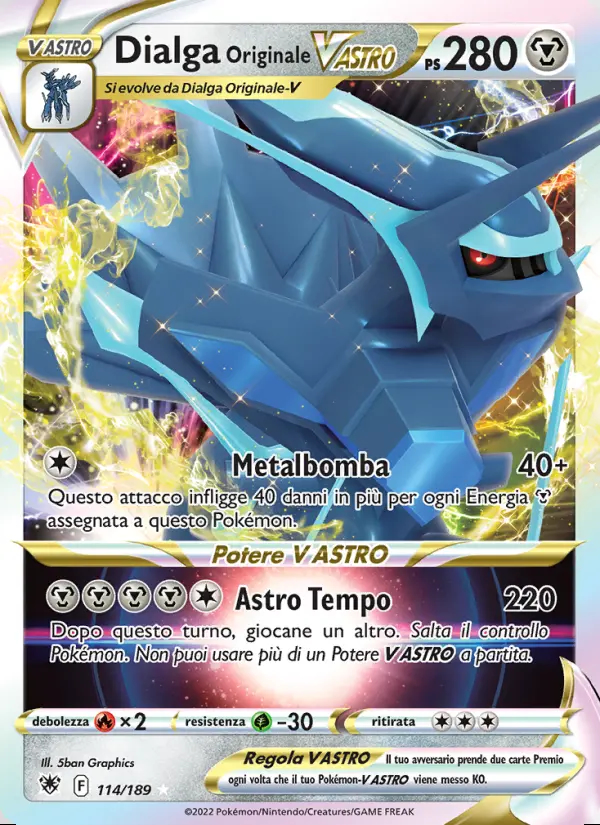 Image of the card Dialga Originale V ASTRO