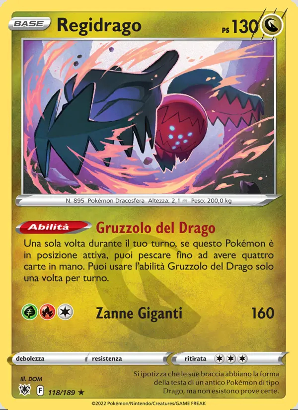 Image of the card Regidrago