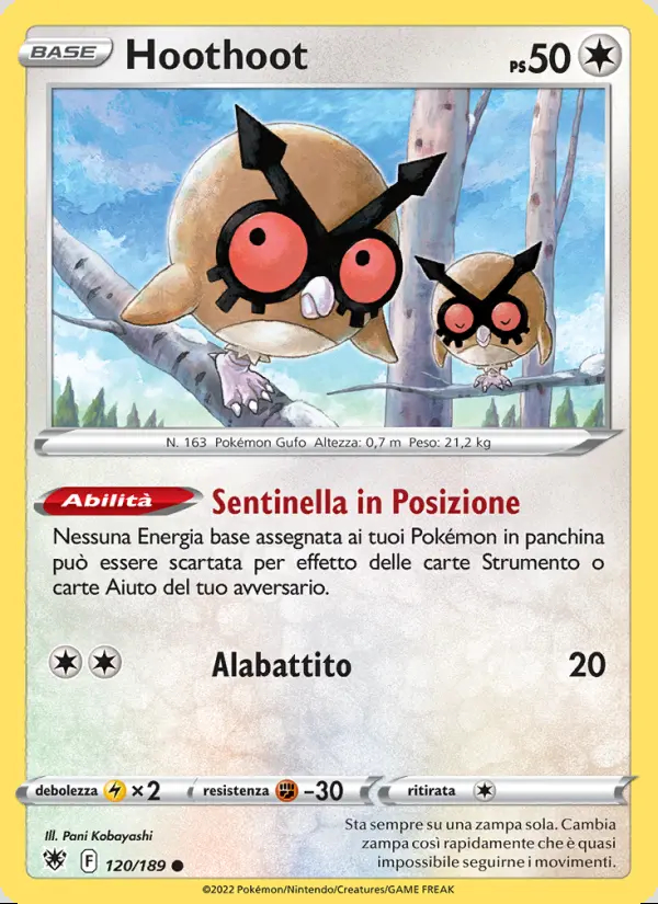 Image of the card Hoothoot