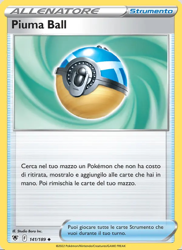 Image of the card Piuma Ball
