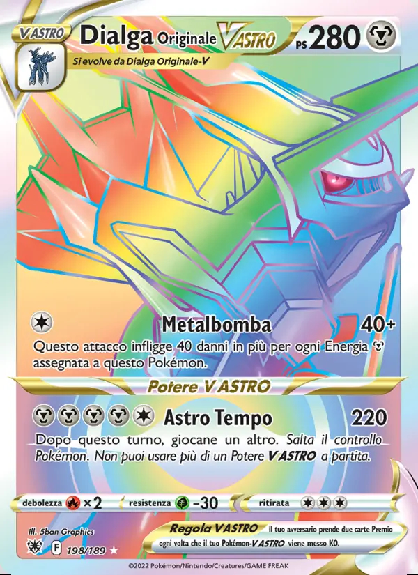 Image of the card Dialga Originale V ASTRO