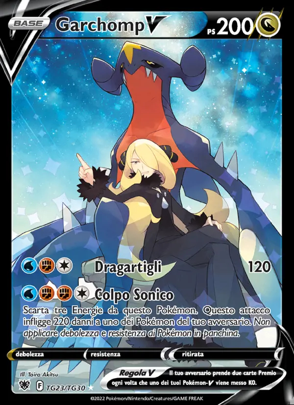 Image of the card Garchomp V