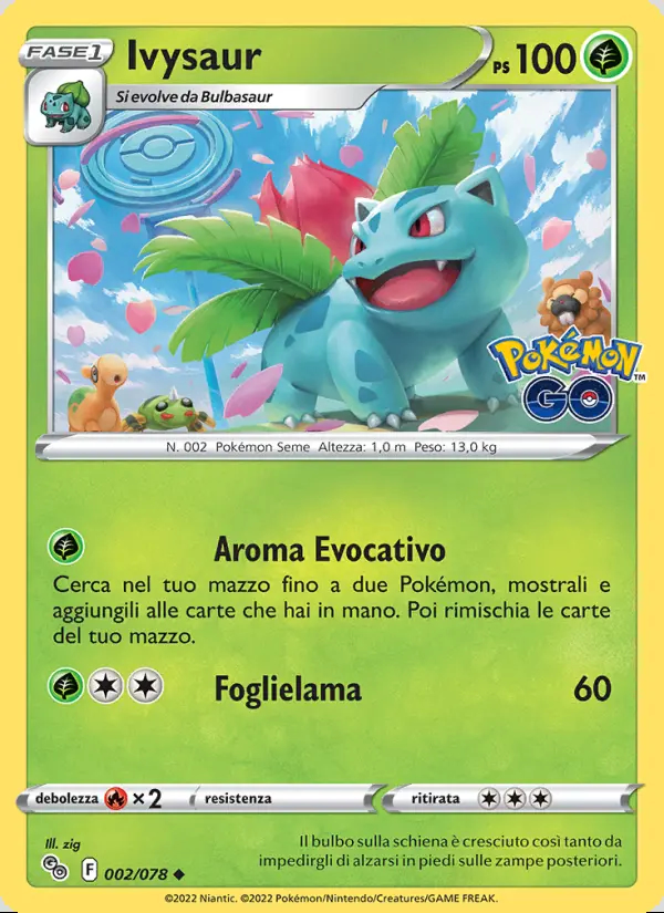 Image of the card Ivysaur