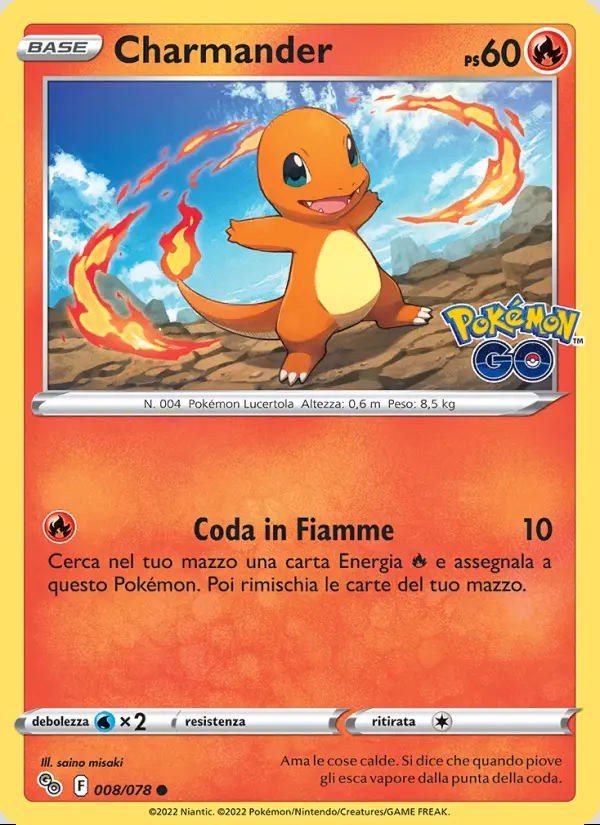 Image of the card Charmander