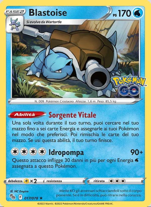 Image of the card Blastoise