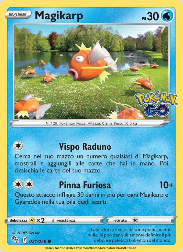 Image of the card Magikarp