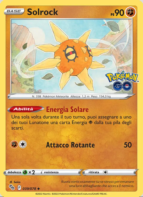 Image of the card Solrock