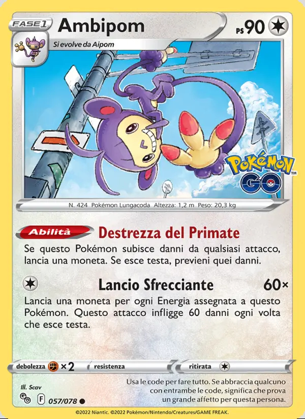 Image of the card Ambipom