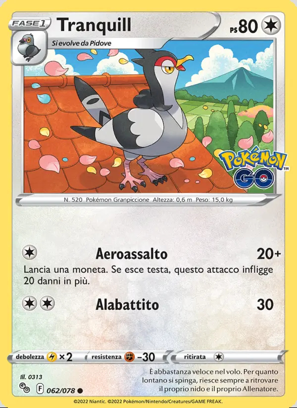 Image of the card Tranquill