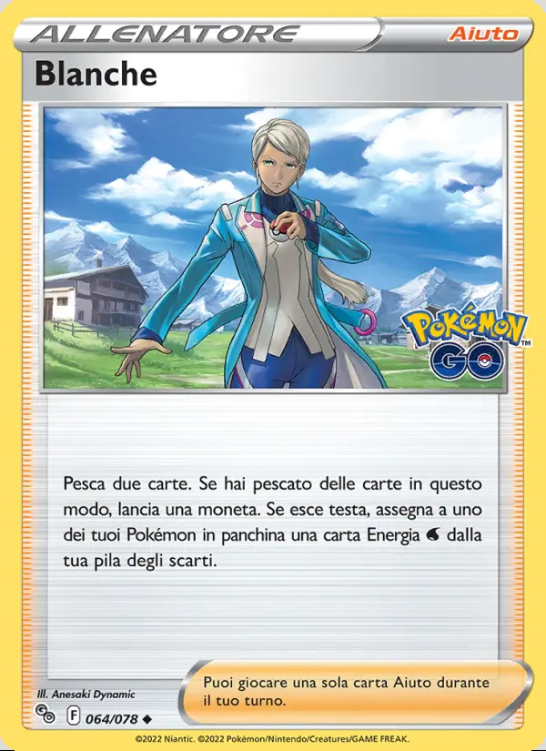 Image of the card Blanche