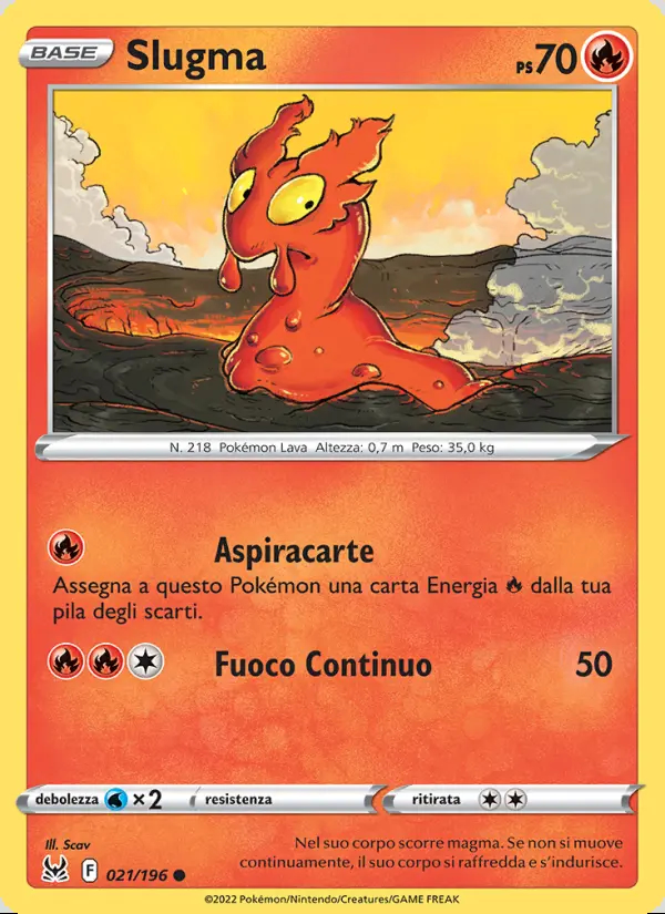 Image of the card Slugma