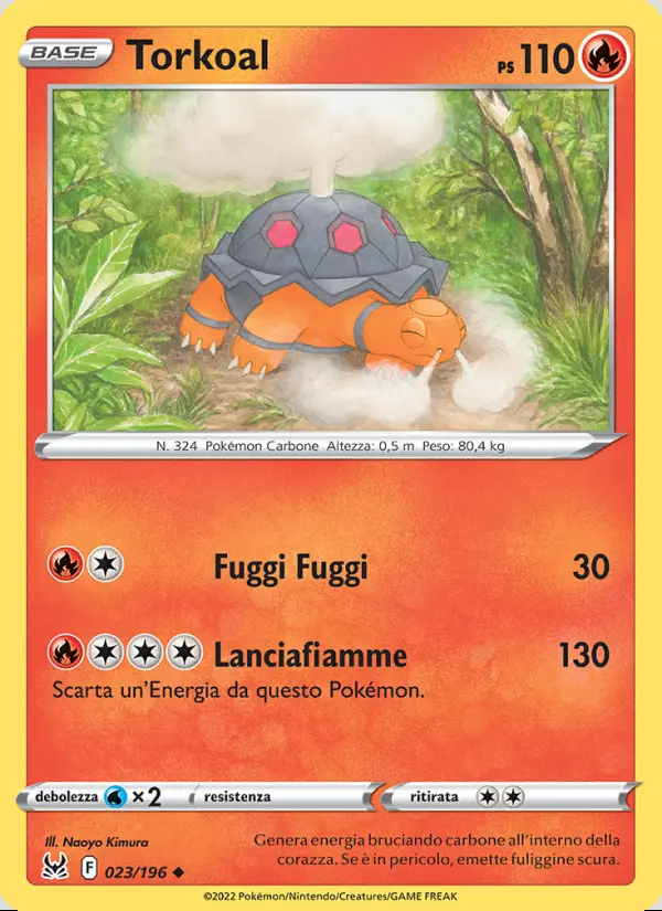 Image of the card Torkoal