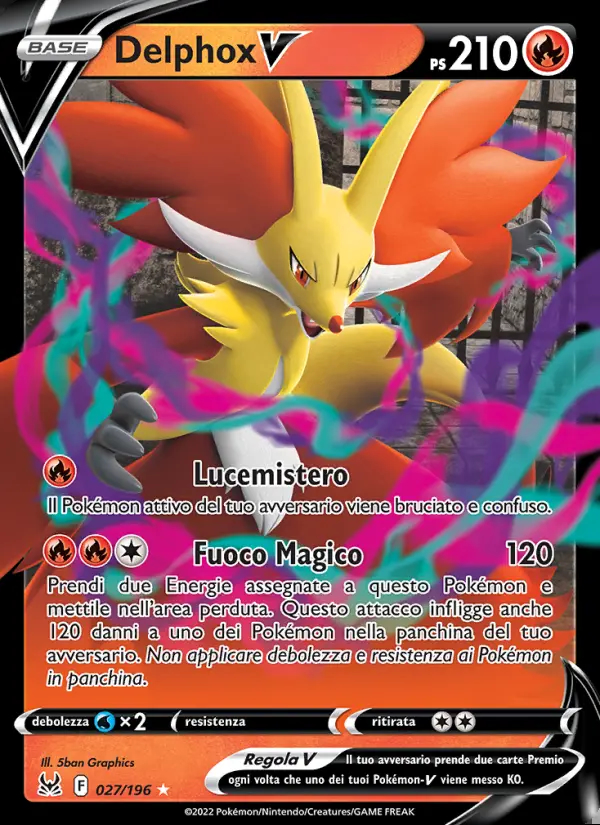 Image of the card Delphox V