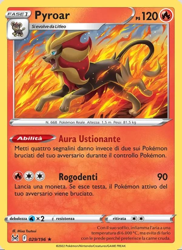 Image of the card Pyroar