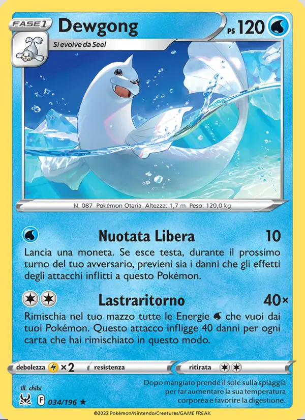 Image of the card Dewgong