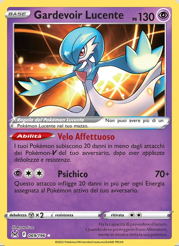 Image of the card Gardevoir Lucente