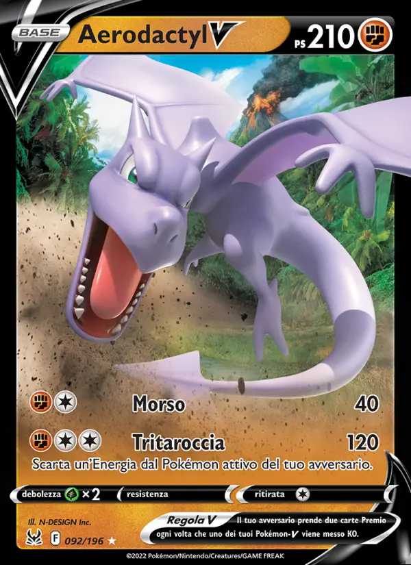 Image of the card Aerodactyl V