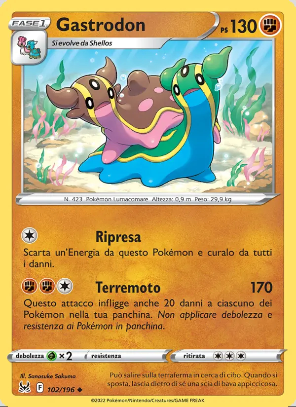 Image of the card Gastrodon